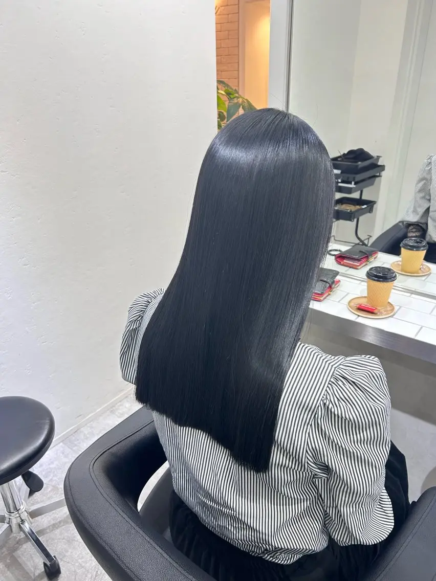 ロング カット ヘアカラー 似合わせcut ◎ 倉橋実咲のヘアスタイル