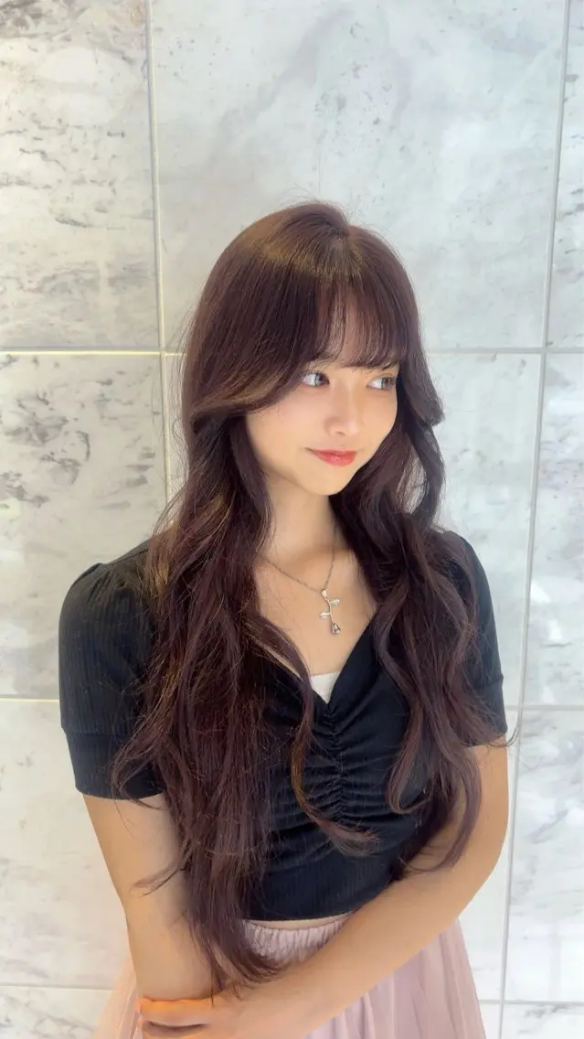 ロング hitomi ♡ 自由が丘アシスタントのヘアスタイル