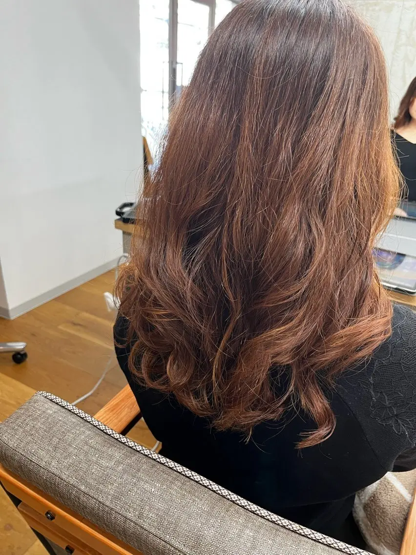 ロング パーマ SHIINA 香椎宮前店のヘアスタイル