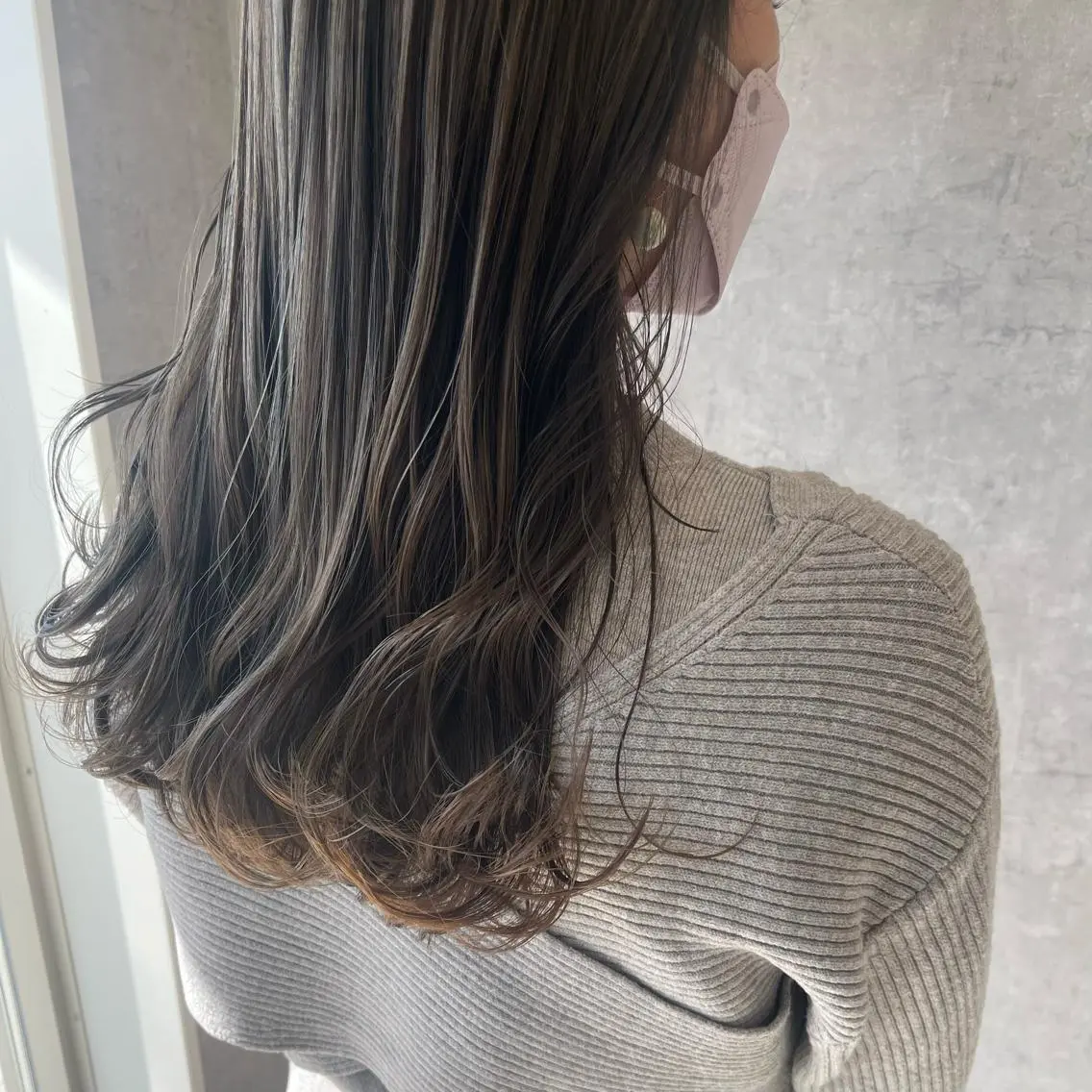 ミディアム カラー ヘアアレンジ ヘアカラー トリートメント 🌻あいり merci.🌻のヘアスタイル