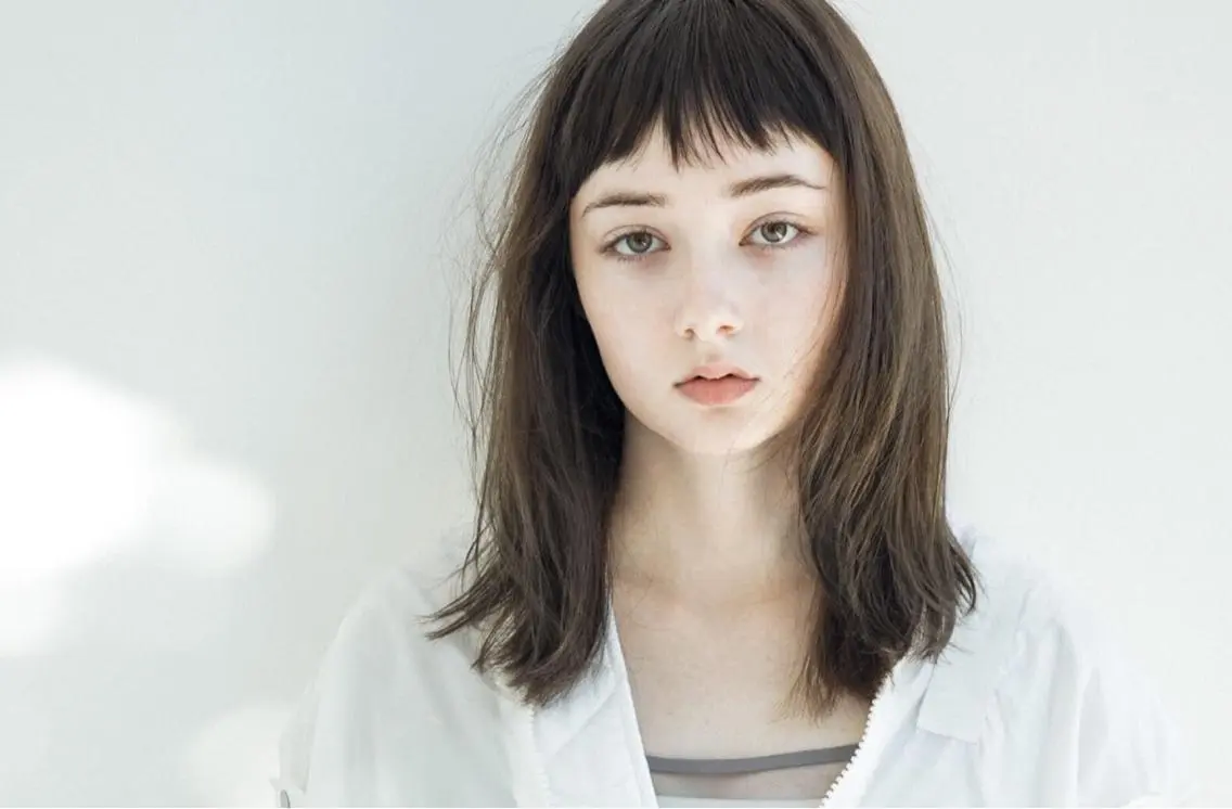 《うるつや髪》カットプレミアムカラー+トリートメント（AVEDA3step）の写真