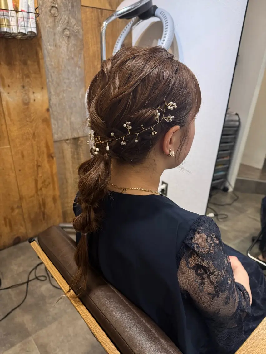 ヘアアレンジ ヘアセット 阿部 ことみ /ヘアアレンジのヘアスタイル