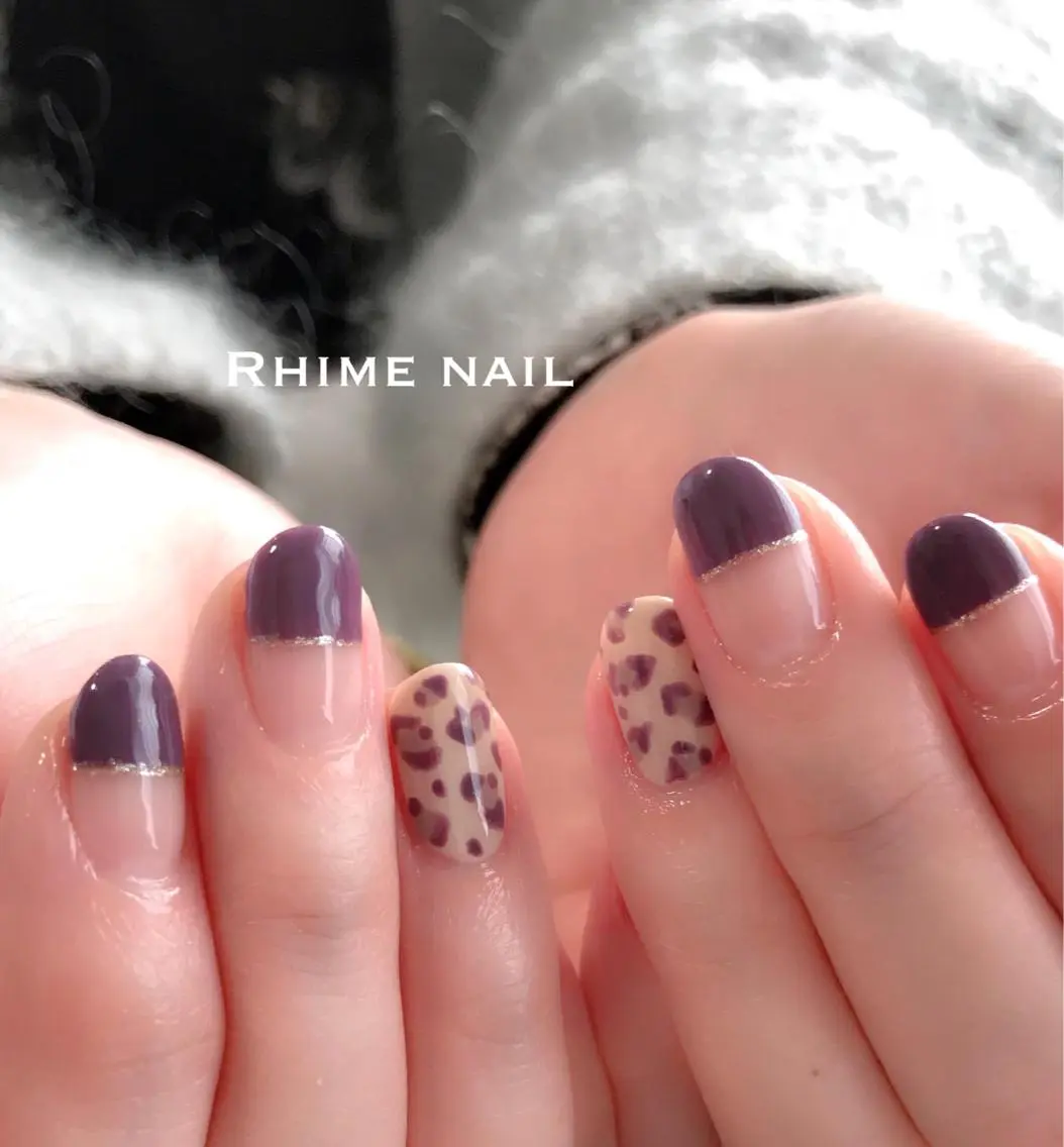【オフ込】アート2本+ワンカラー✨ネイルデビューさんやシンプルnailがお好きな方♪に人気🙆♀️の写真