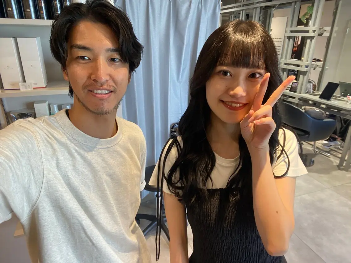 ロング ショート職人 美容師【KENTA】のヘアスタイル