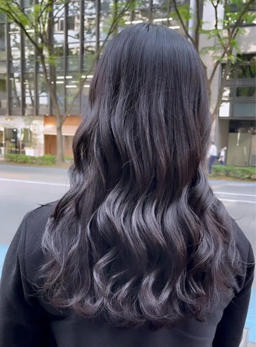 ロング カラー レイヤーカット×暖色 ★／ayumiのヘアスタイル