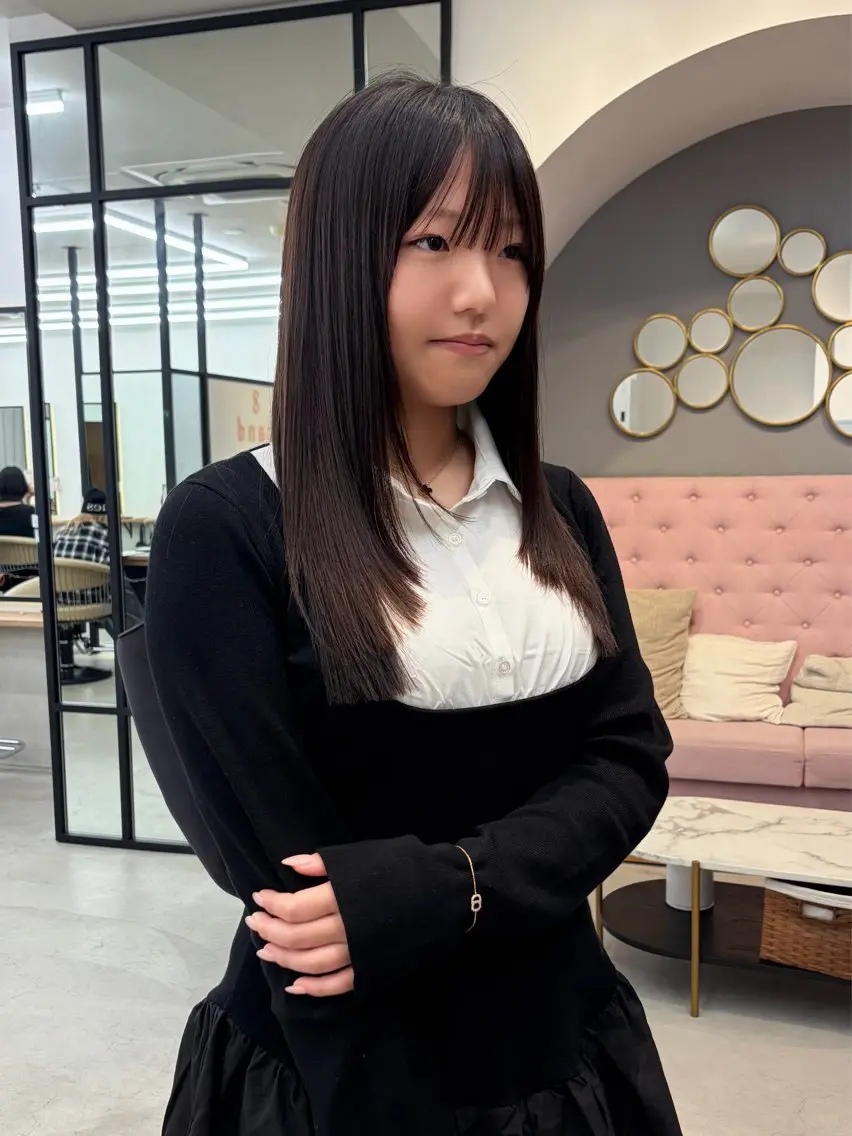 ロング くろかわ まいのヘアスタイル