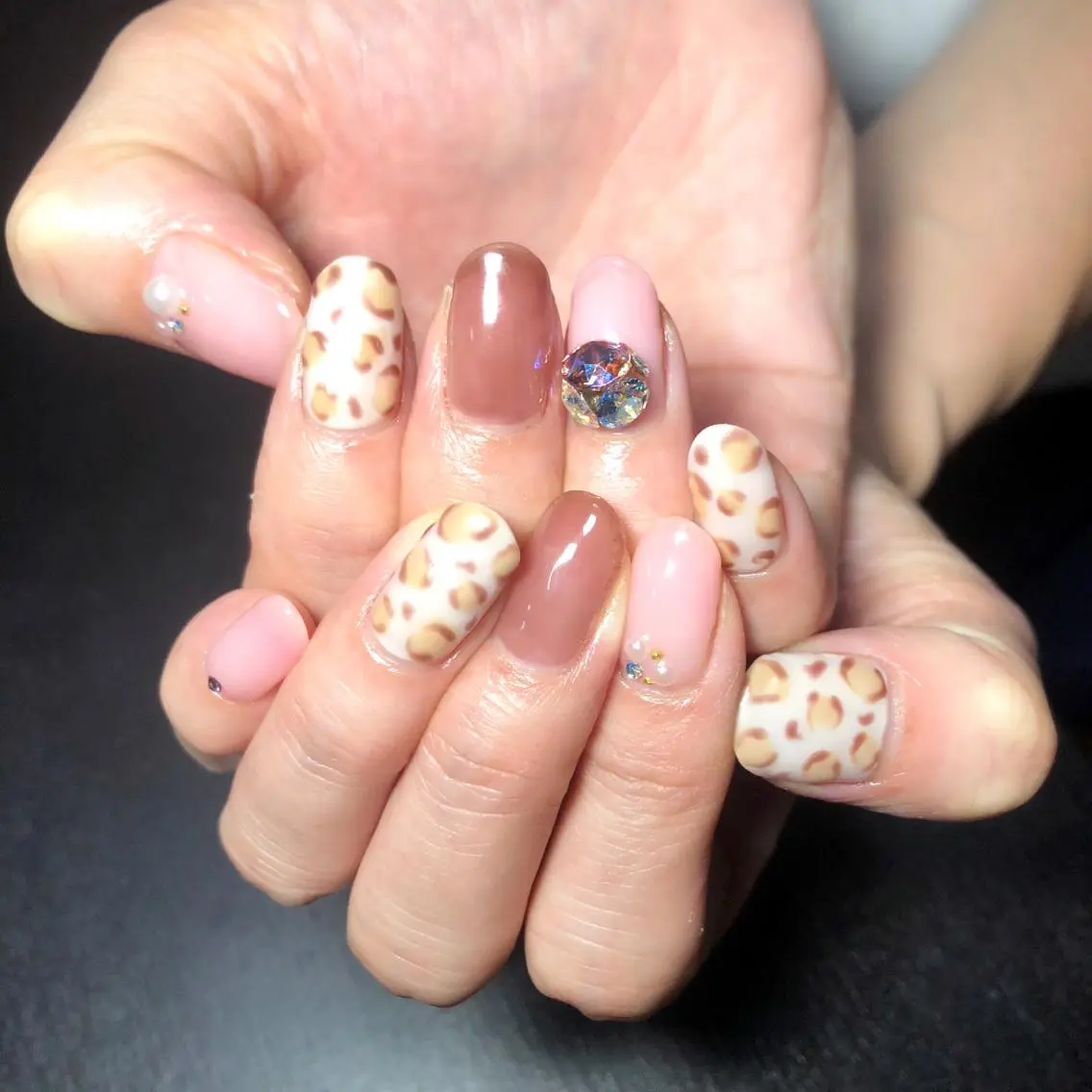 ネイル アニマル柄 luana nailのネイルデザイン