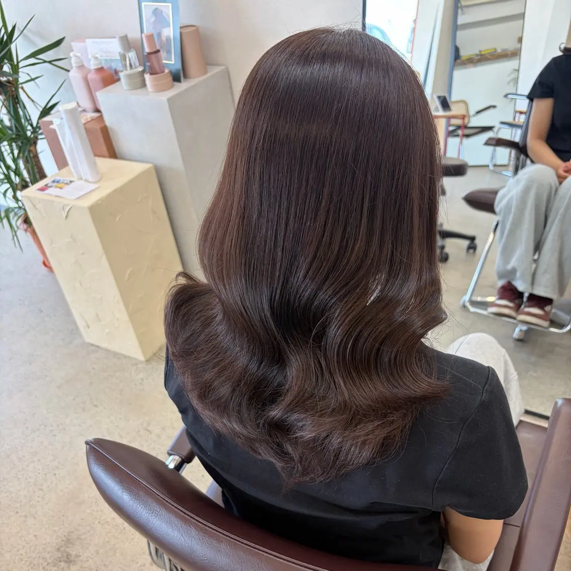 【🥀透け感重視🥀】カラー➕ぷるんとご褒美トリートメント¥6980の写真