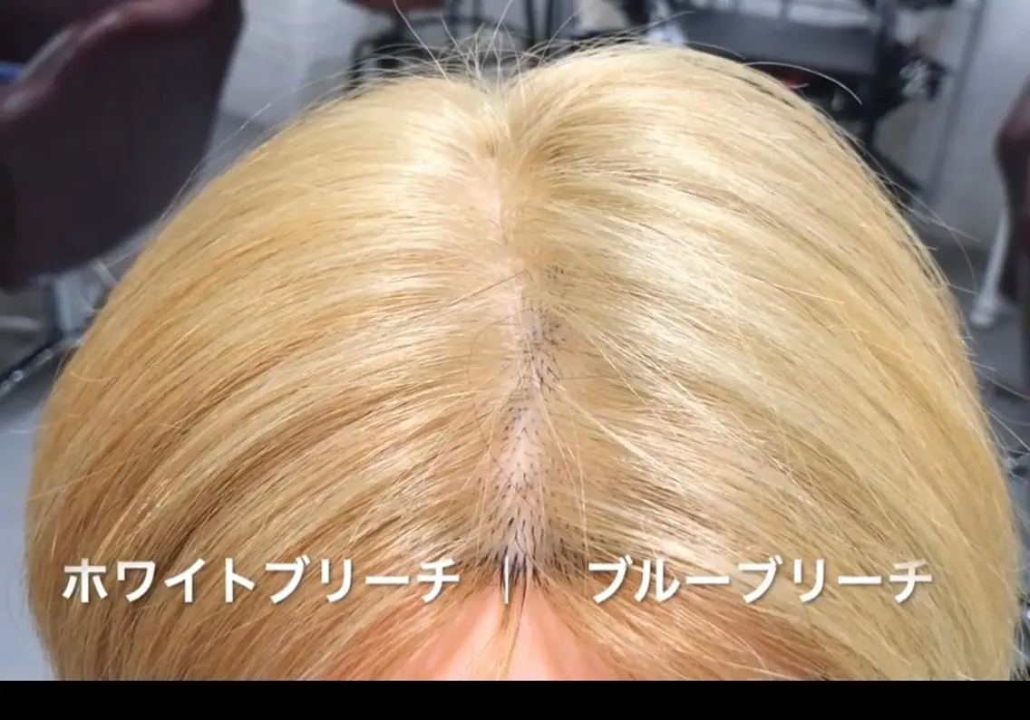 ブリーチ(ケアブリーチ)+トリートメントの写真