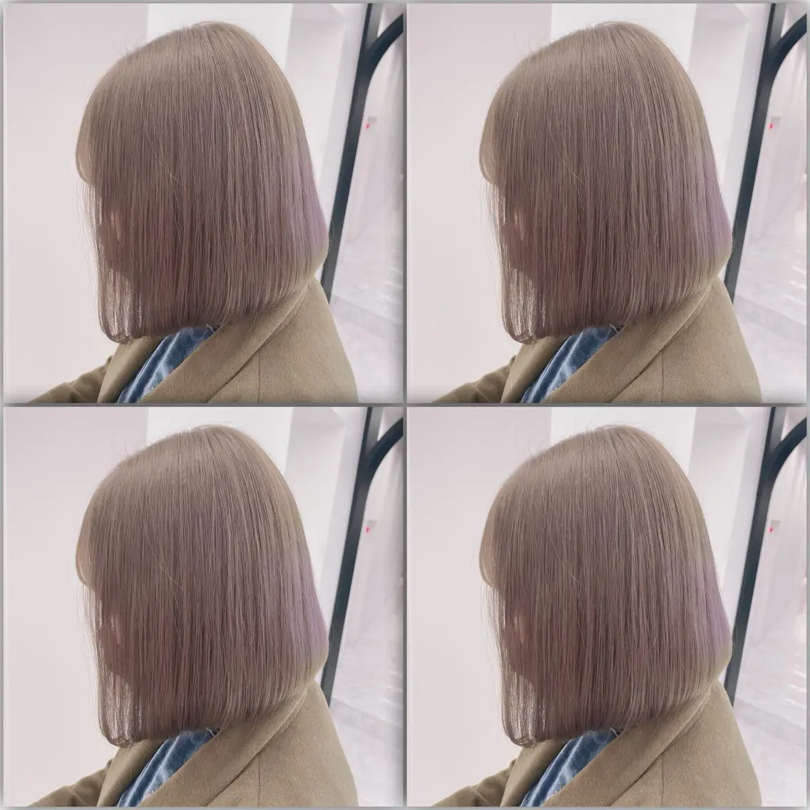 ミディアム カラー レイヤーダブルカラー KYONのヘアスタイル