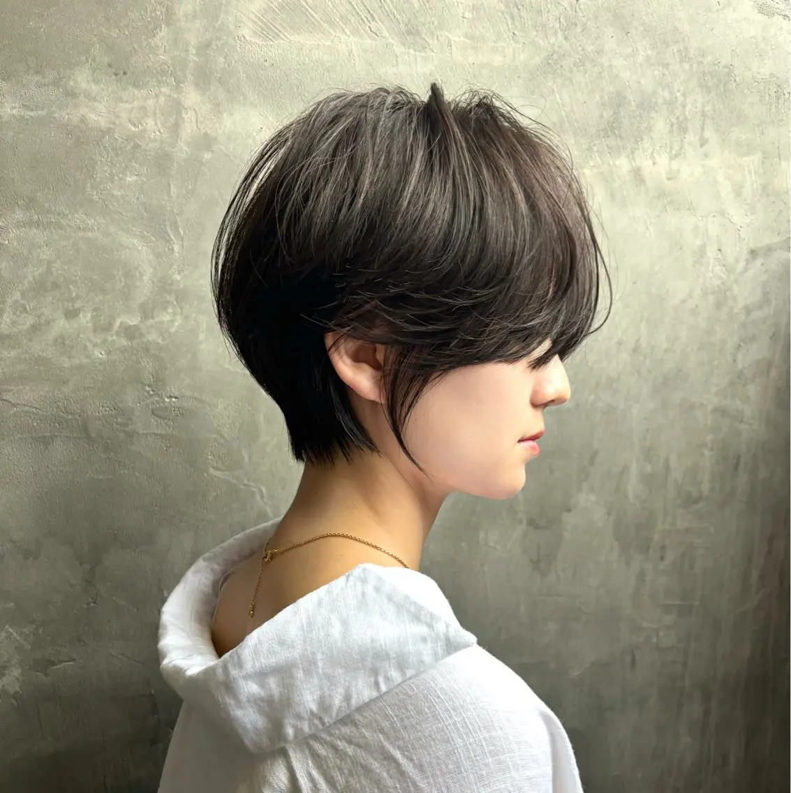 ショート 野口 咲愛のヘアスタイル
