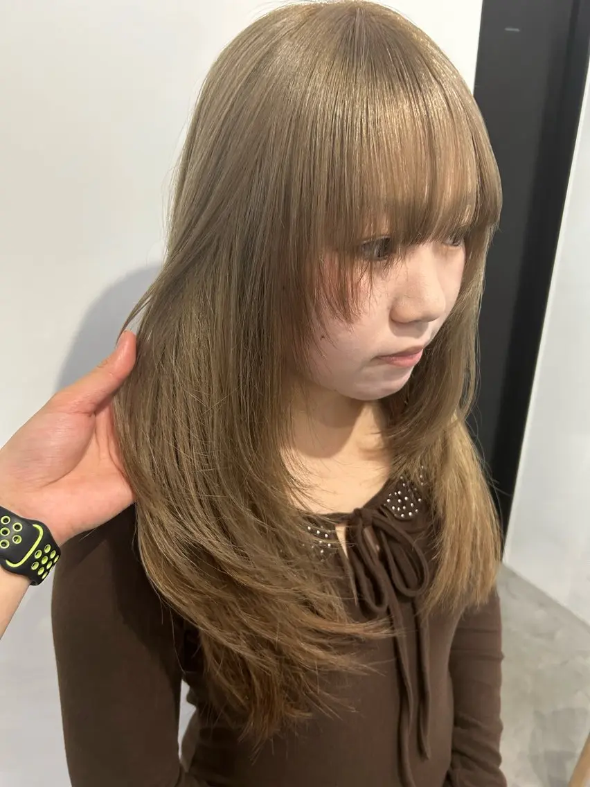 ロング ヘアカラー 山下颯羽 /表参道/外苑前のヘアスタイル