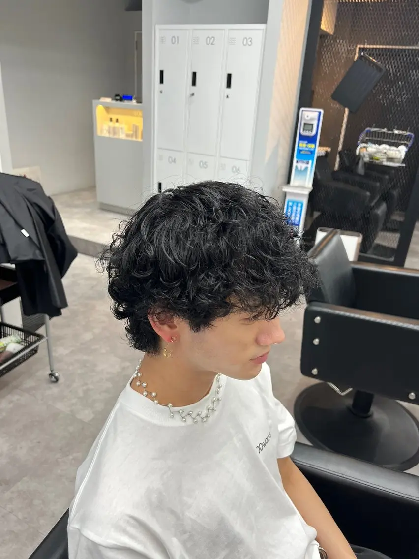 カラー メンズパーマ北千住 学生人気No.1登坂のヘアスタイル