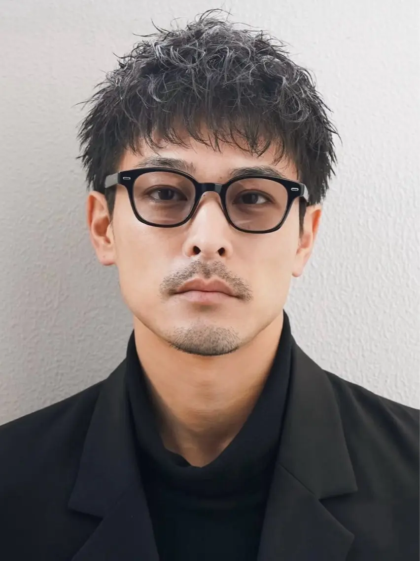 パーマ メンズ 安藤幹人 メンズパーマのヘアスタイル