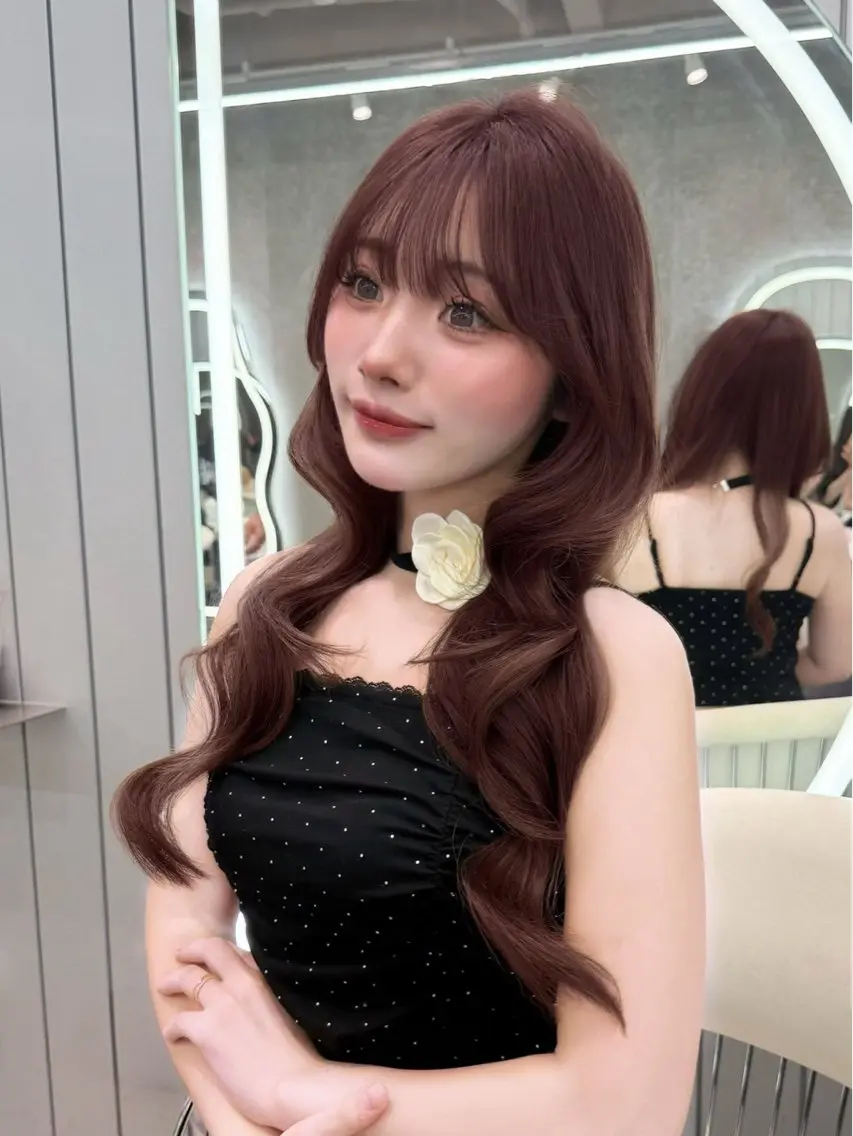 ロング 浦和透明感トレンド ヘア🫧セナ🤍のヘアスタイル