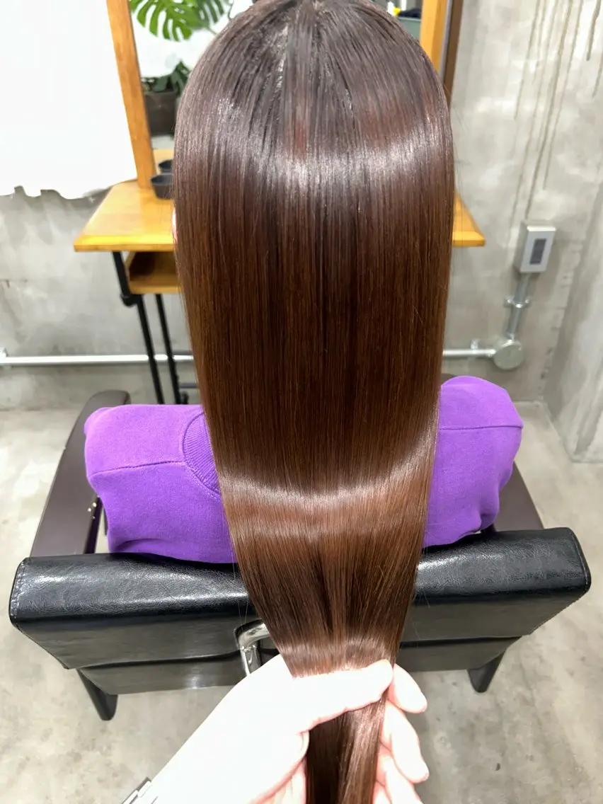 ロング トリートメント 🌟髪質改善と艶 ✨相場つかさのヘアスタイル