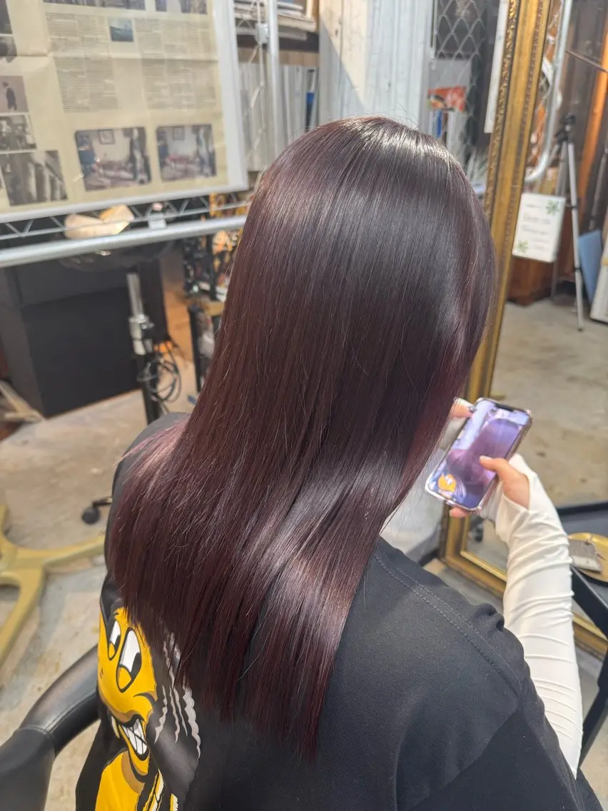 カラー 廣野 愛香のヘアスタイル