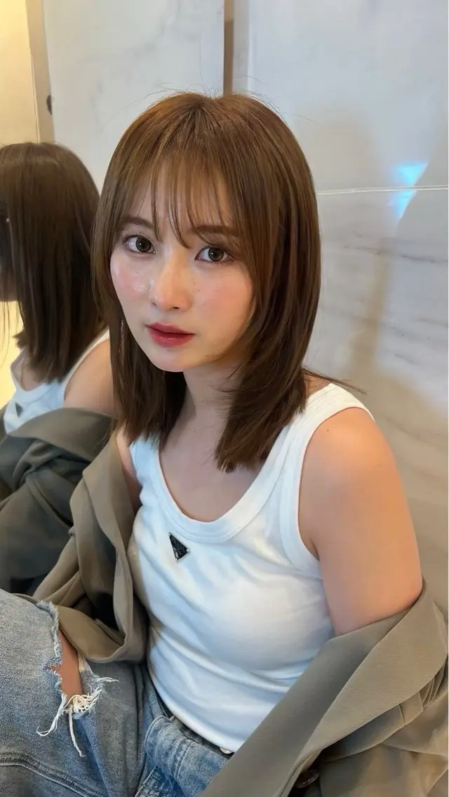 【🧚🏻‍♀️モデル募集中🩵】🫧透明感カラー＋質感Tr🫧の写真