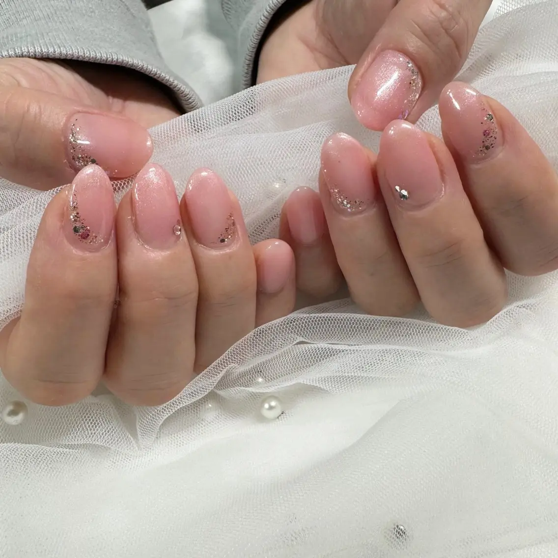 ネイル ジェルネイル シンプルネイル 東 千夏のネイルデザイン