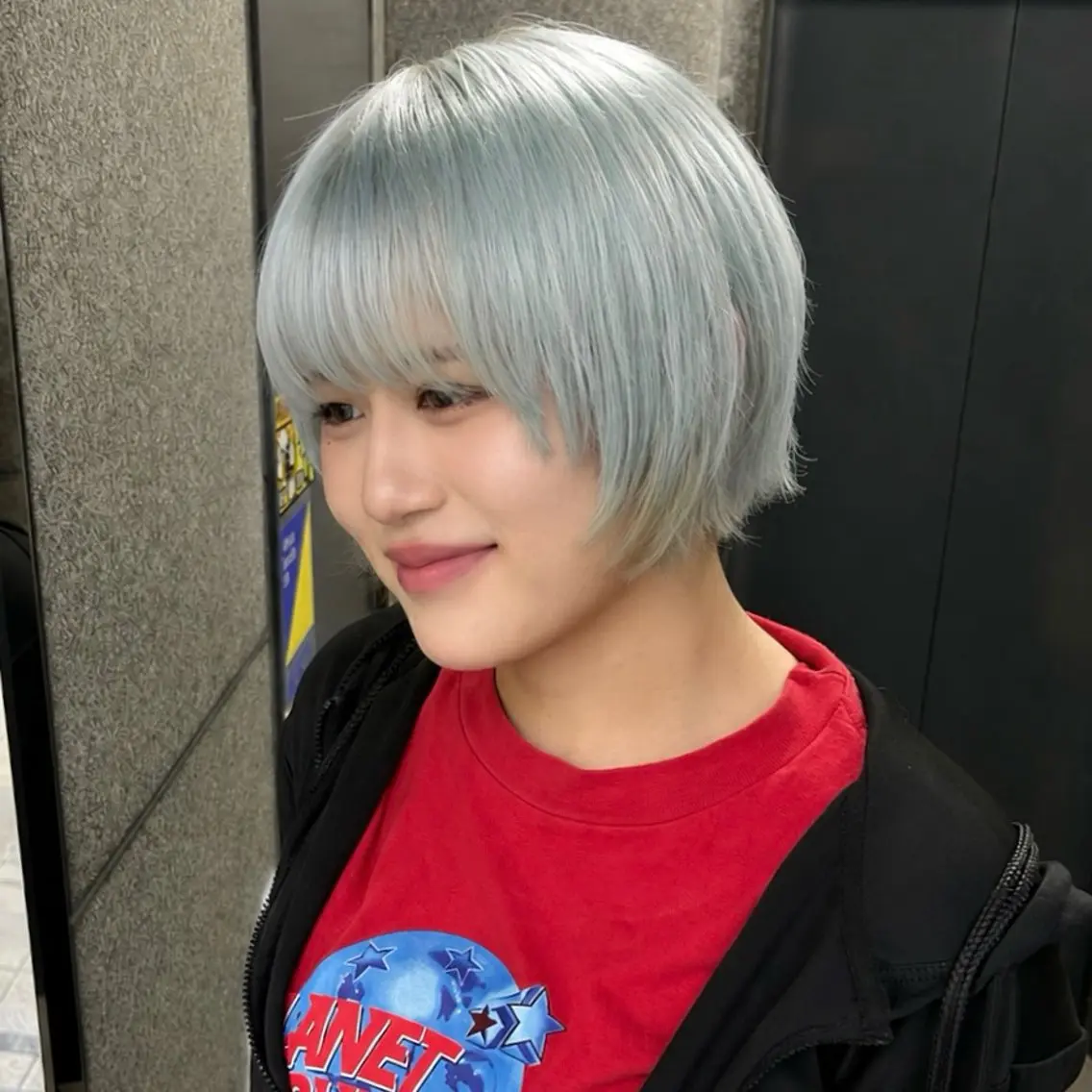 ショート カラー ヘアカラー トリートメント 横浜カラー/ブリーチ SAKI💫のヘアスタイル