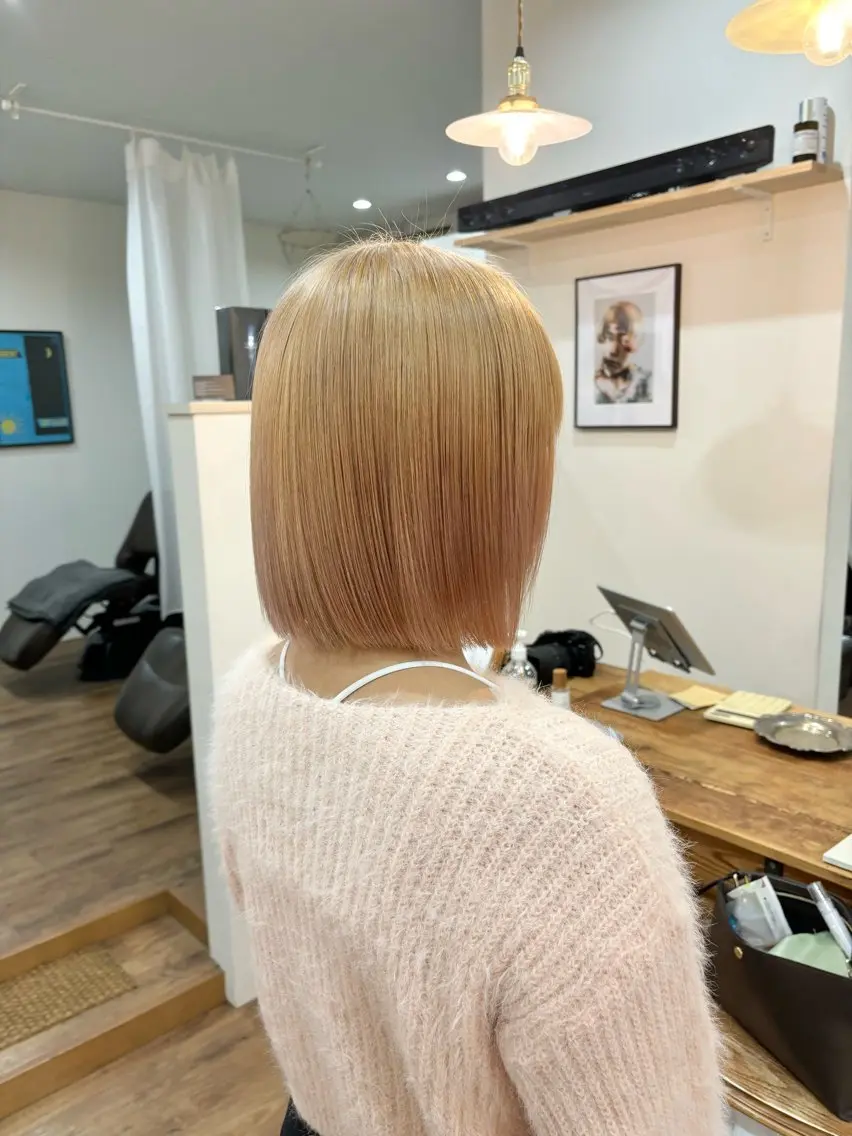 カラー ベージュカラー ヘアカラー asuka モデル募集中🪄のヘアスタイル