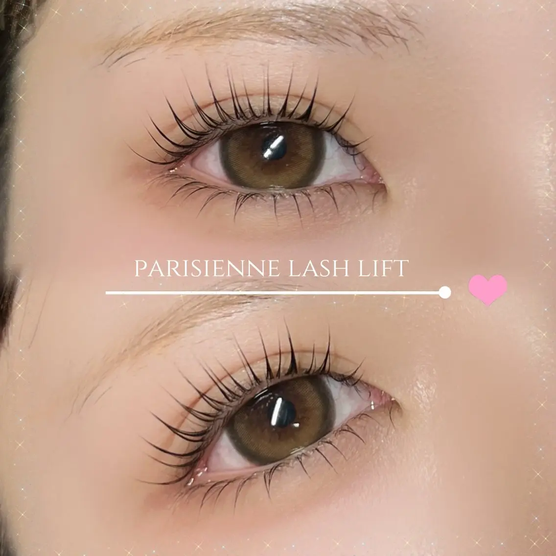 マツエク・マツパ パリジェンヌラッシュリフト まつげパーマ 一重×まつ毛パーマ eyelash salon　ririのマツエク・マツパデザイン