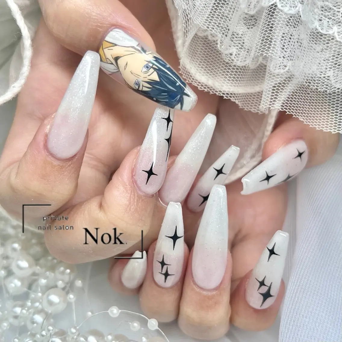 ネイル ハンドネイル 池袋痛ネイル Nok. 渡辺のネイルデザイン