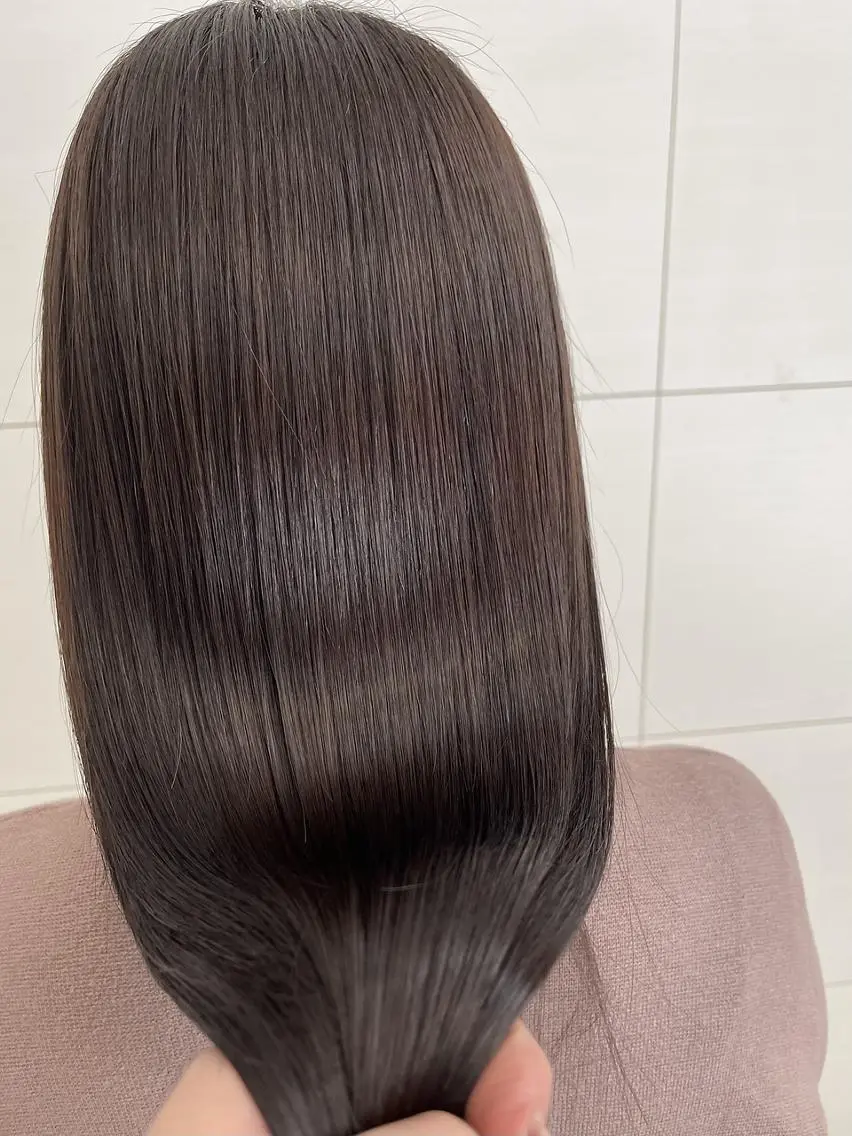 髪質改善トリートメント✂️※+超音波アイロン550円の写真