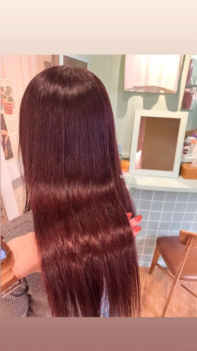 カラー ツヤ感カラー/韓国 カットkanna🖤のヘアスタイル
