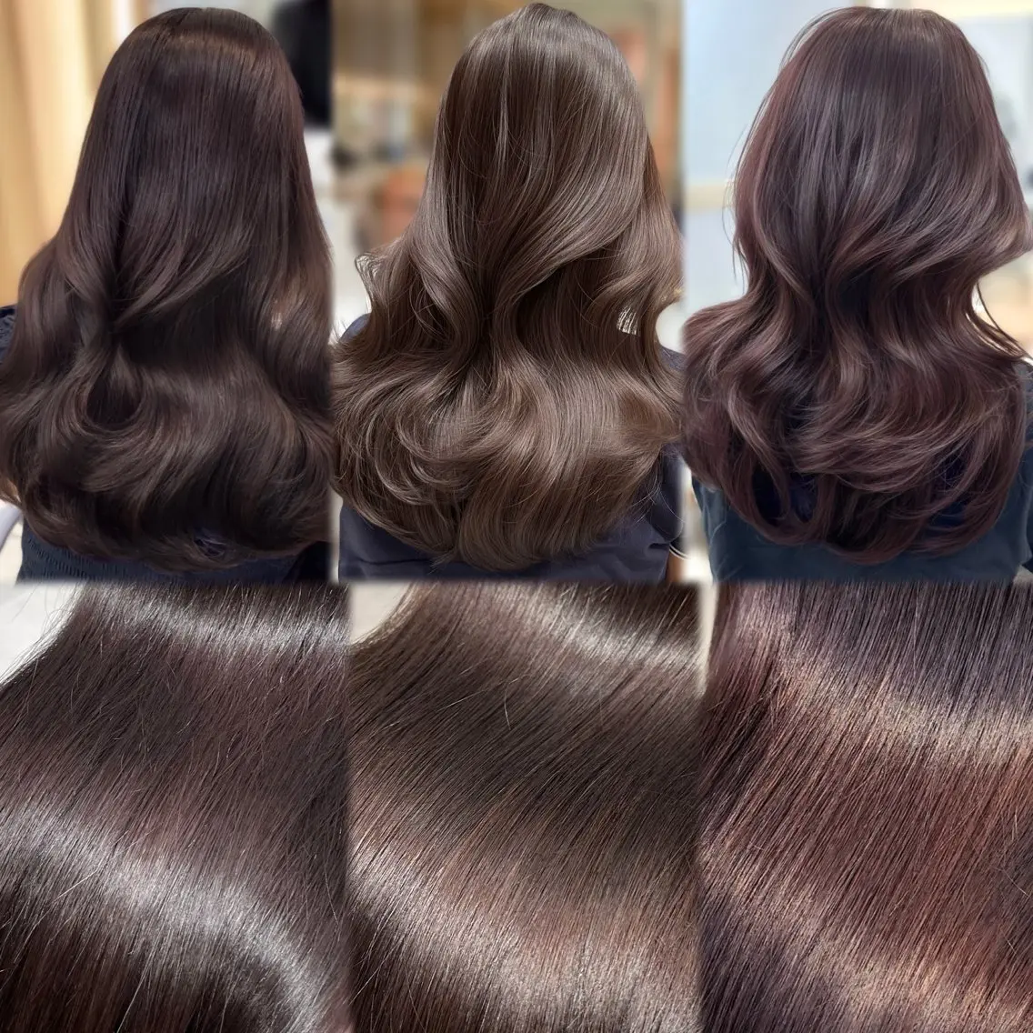 セミロング カラー カット ヘアカラー トリートメント 🇰🇷韓国風くびれ ヘア🇰🇷中村優大のヘアスタイル