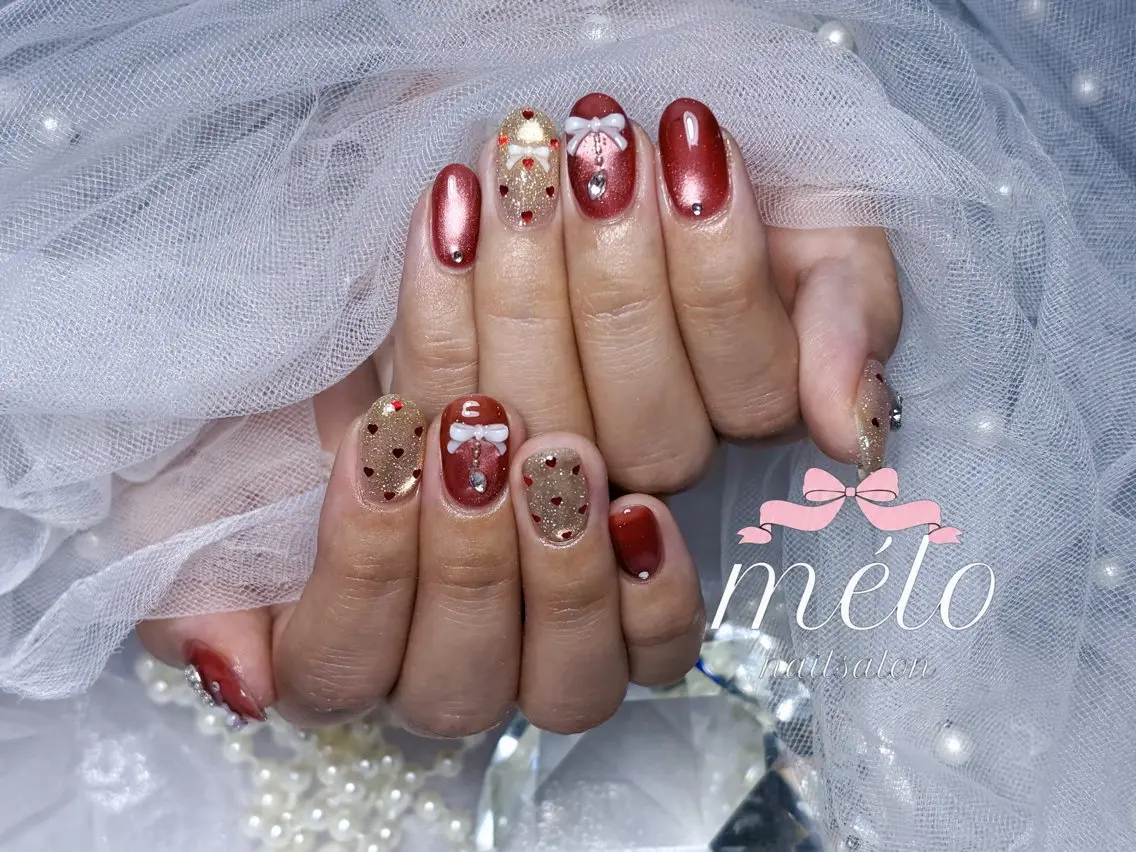 ネイル ハンドネイル mélo 🎀 けいなのネイルデザイン