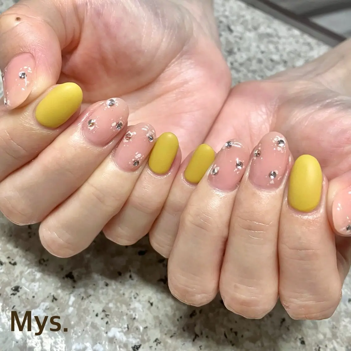 ネイル ハンドネイル Mys. 三上紗紀のネイルデザイン