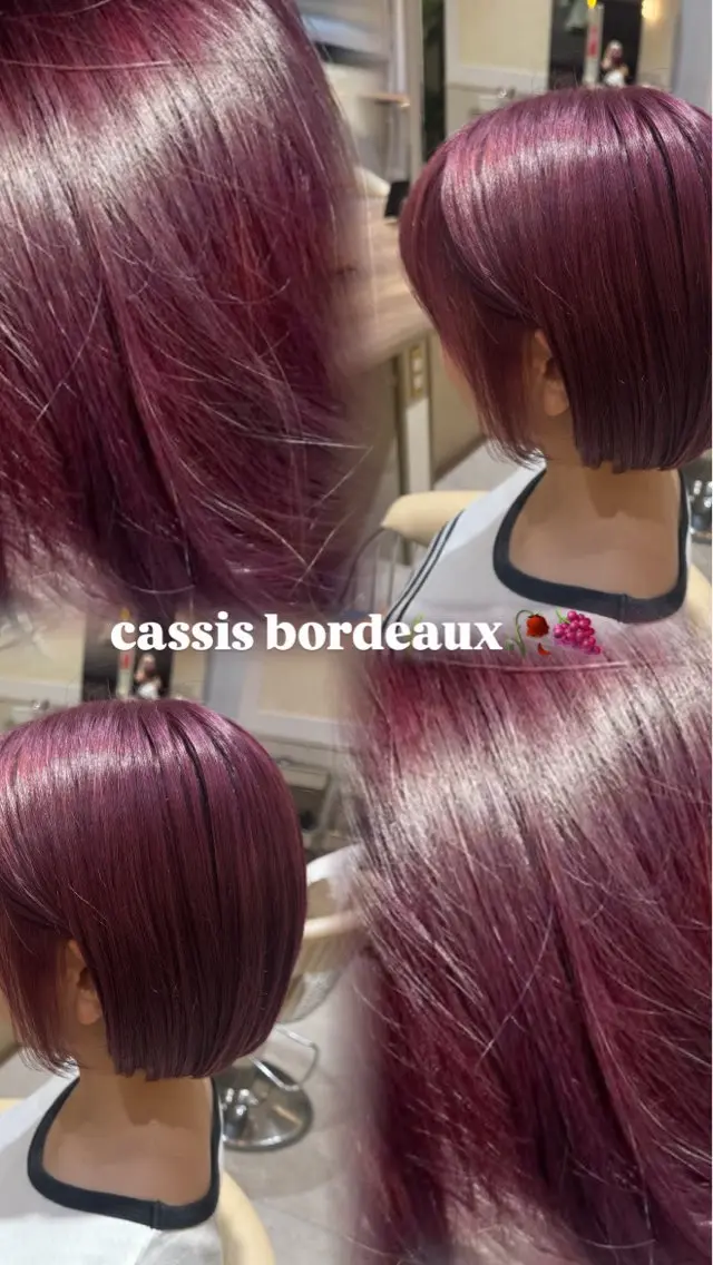 ショート カット ヘアカラー トリートメント 美髪/ツヤ髪 🍼Sana🍼のヘアスタイル