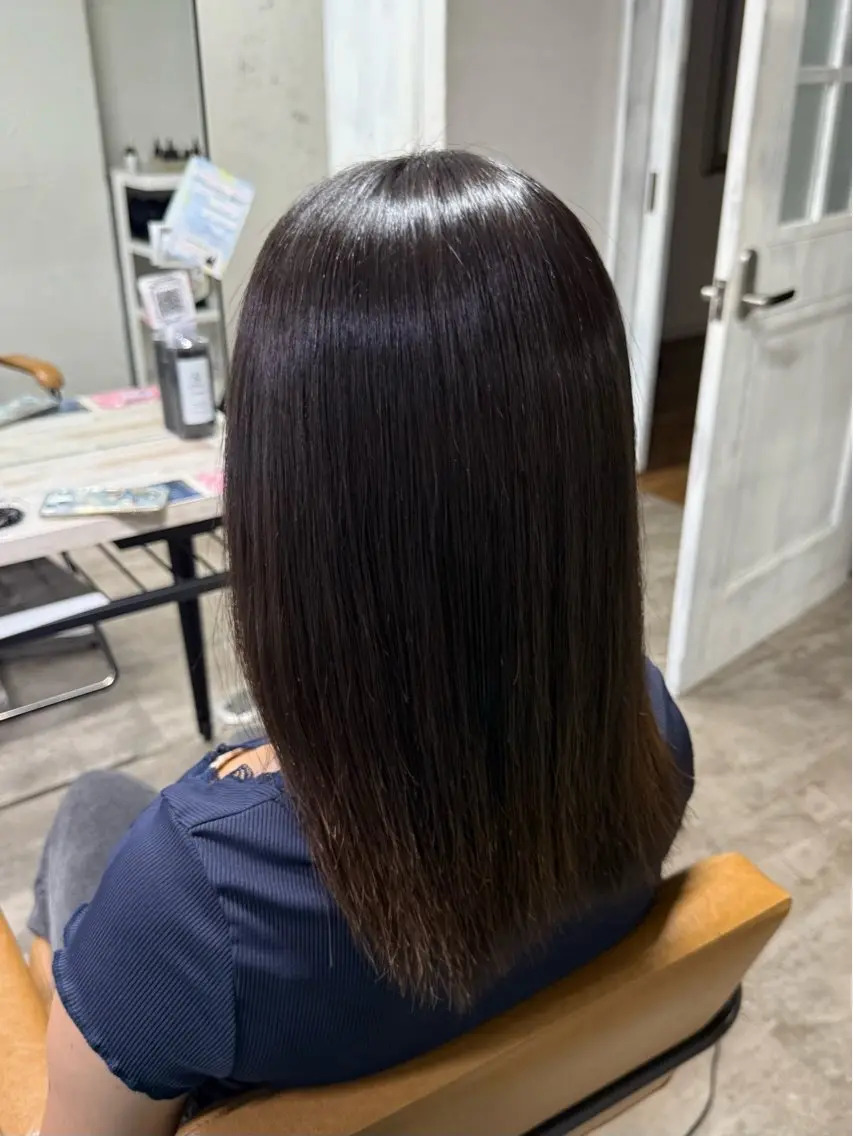 ミディアム ✂️カットモデル 募集💎NANA💎のヘアスタイル