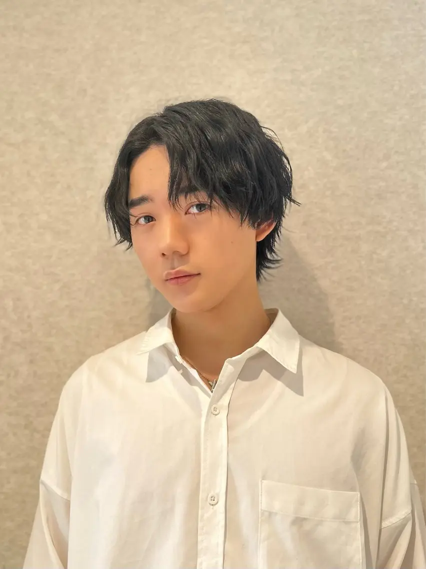 カット+パーマ【眉カット+眉ワックス無料プレゼント中‼️】の写真