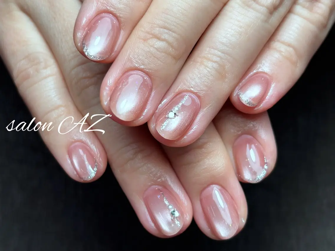 ネイル オフィスネイル ハンドネイル salon AZのネイルデザイン