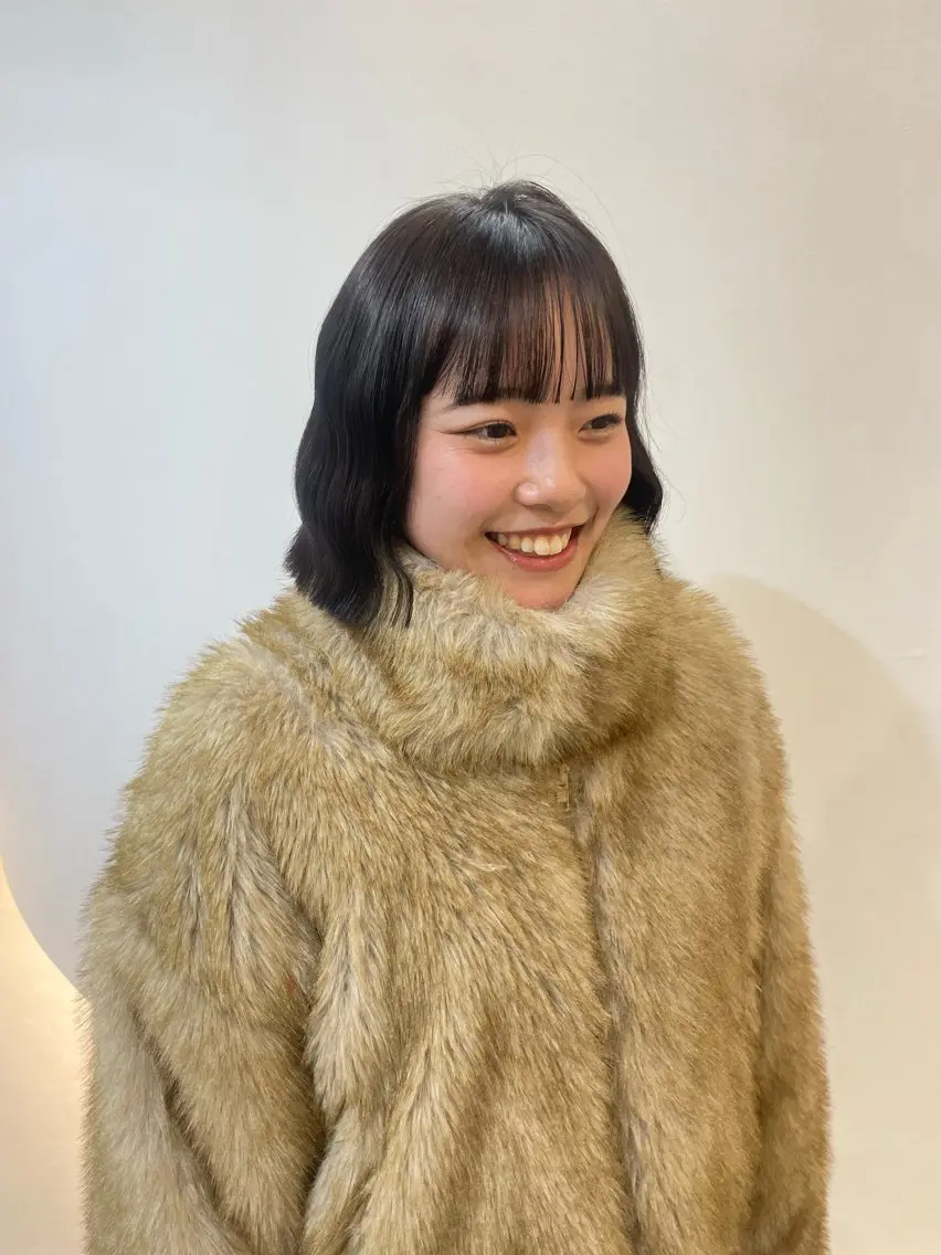 ショート カット mihane fit hueのヘアスタイル