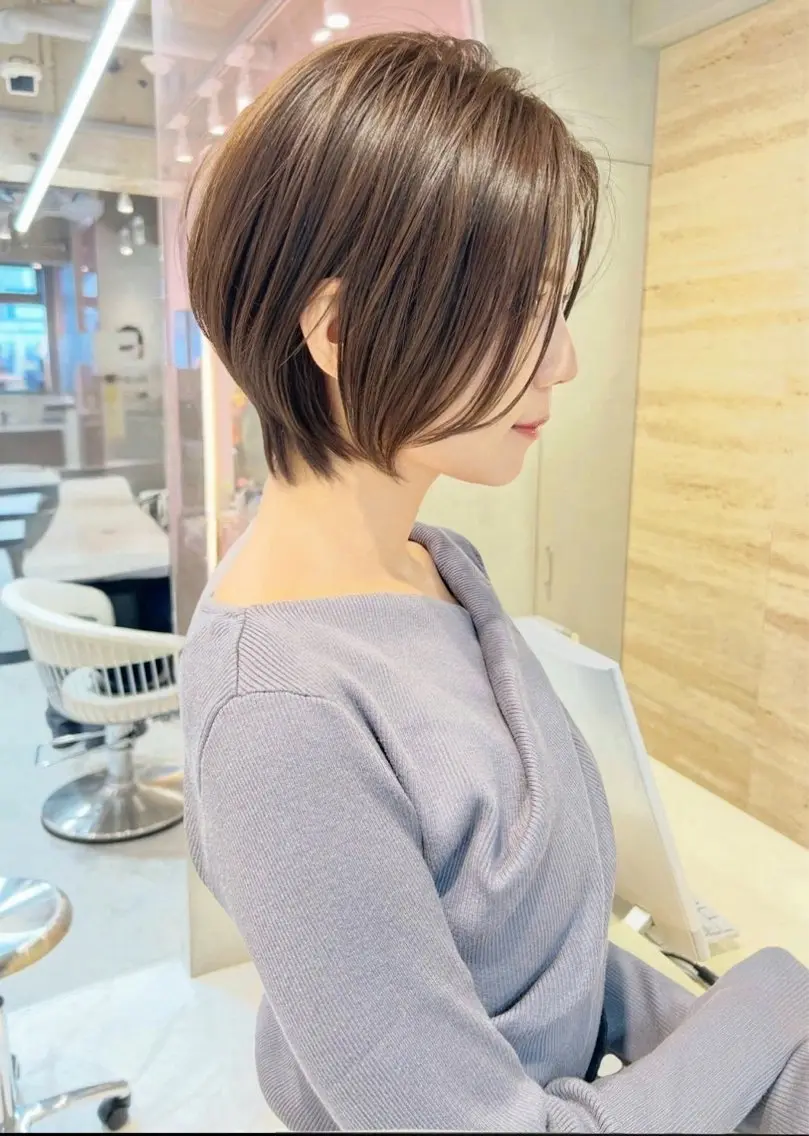 ショート 【レイヤー/ブリーチ なしW】nonokaのヘアスタイル