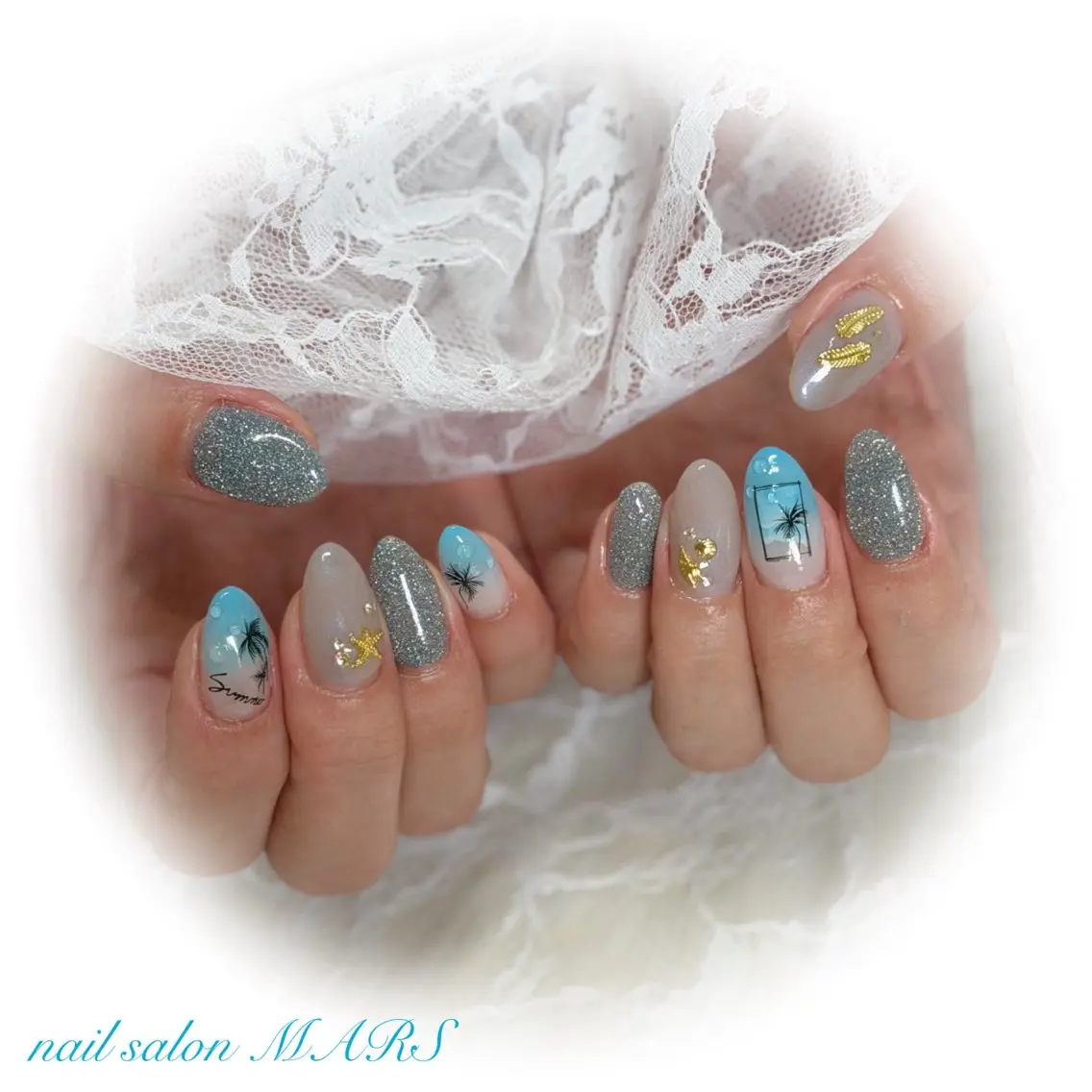ネイル ハンドネイル nail salon MARSのネイルデザイン