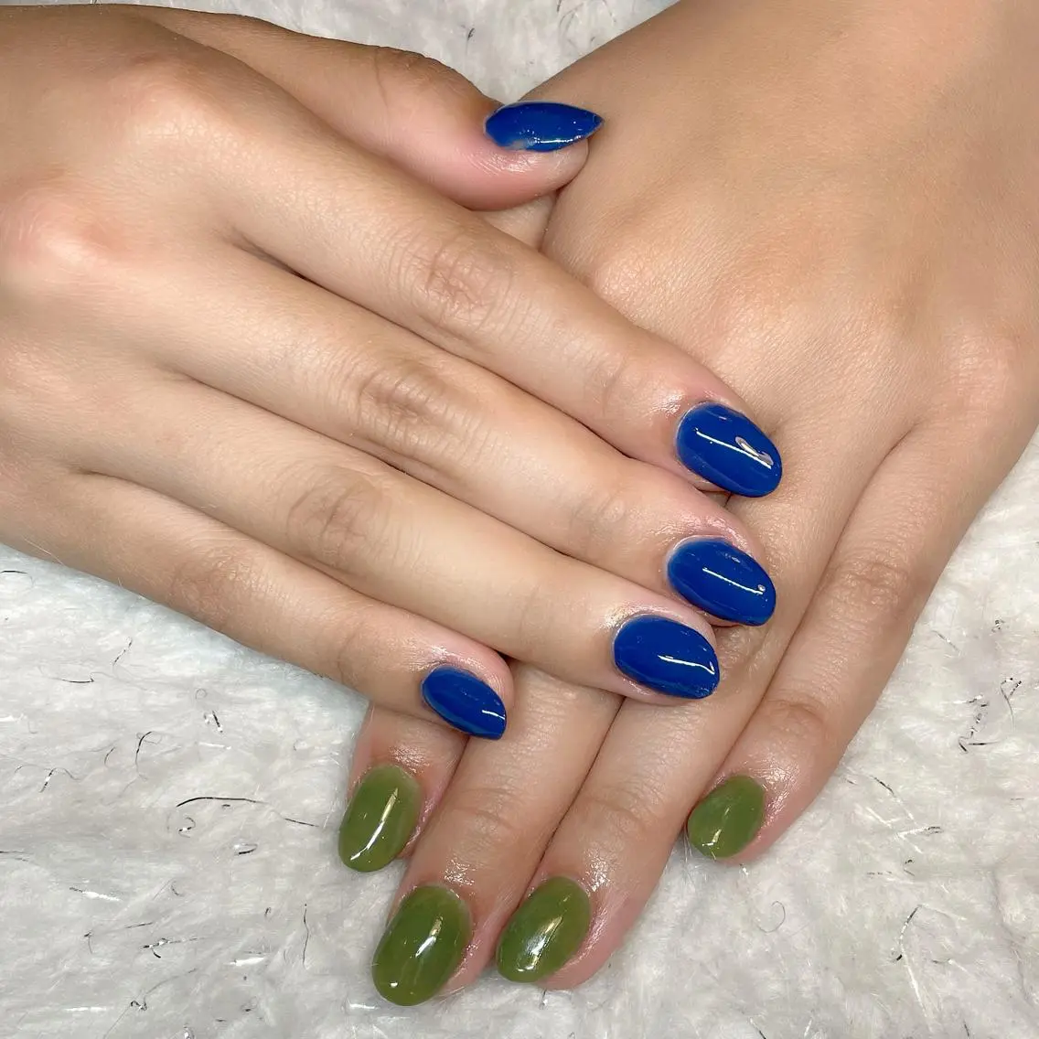 ネイル ワンカラーネイル ハンドネイル Feel ‪‪☺︎‬Yuriaのネイルデザイン