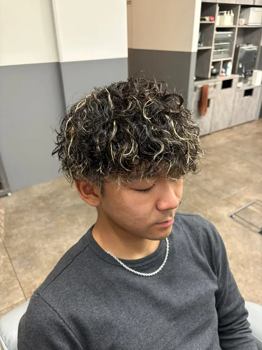 パーマ カット パーマ 田中 敬のヘアスタイル