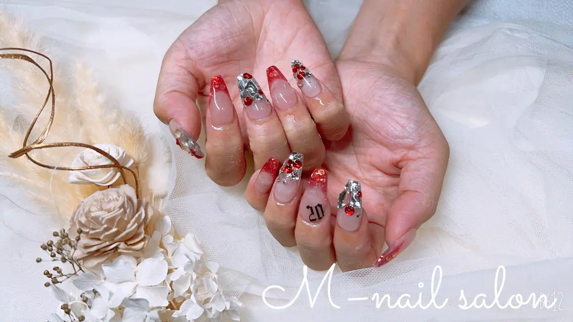 ネイル スカルプネイル M_ nail salonのネイルデザイン