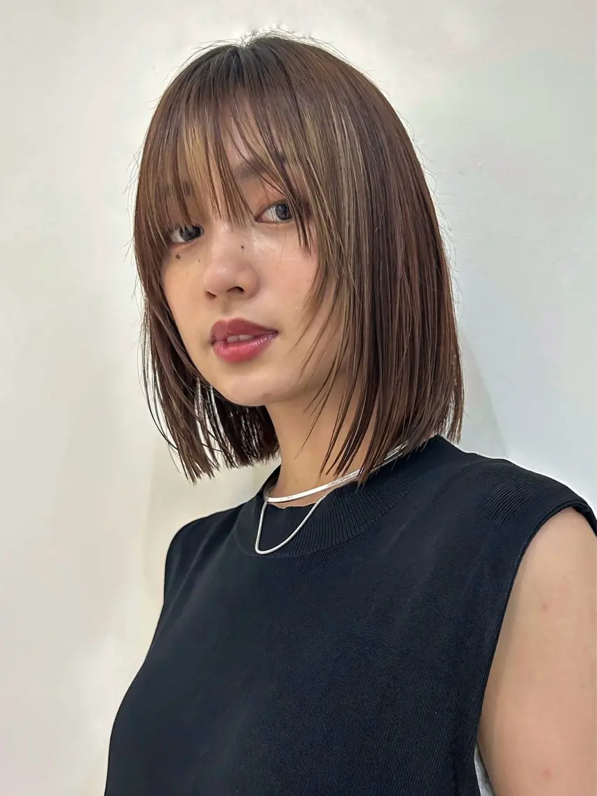 🎀【スタンダードコース】🎀カット＋イルミナカラー＋キューティックトリートメント¥11,000の写真