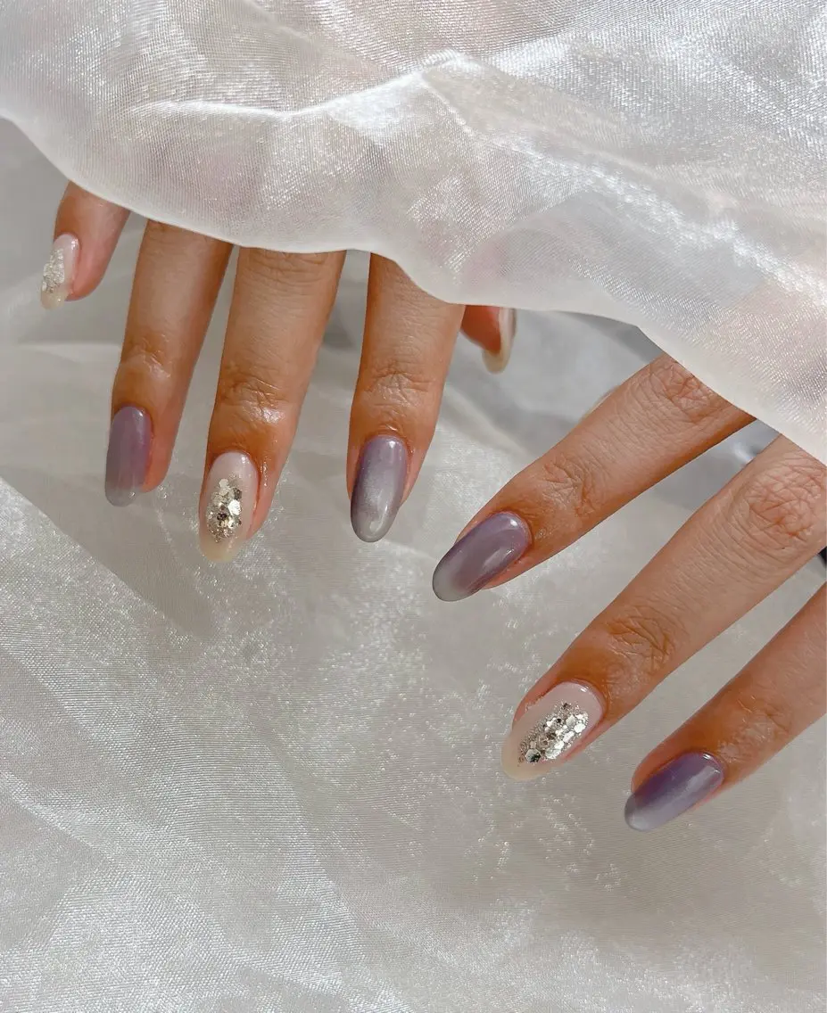 ネイル 韓国ネイル 赤色 ワンホンネイル ハンドネイル nail salon Lauleaのネイルデザイン