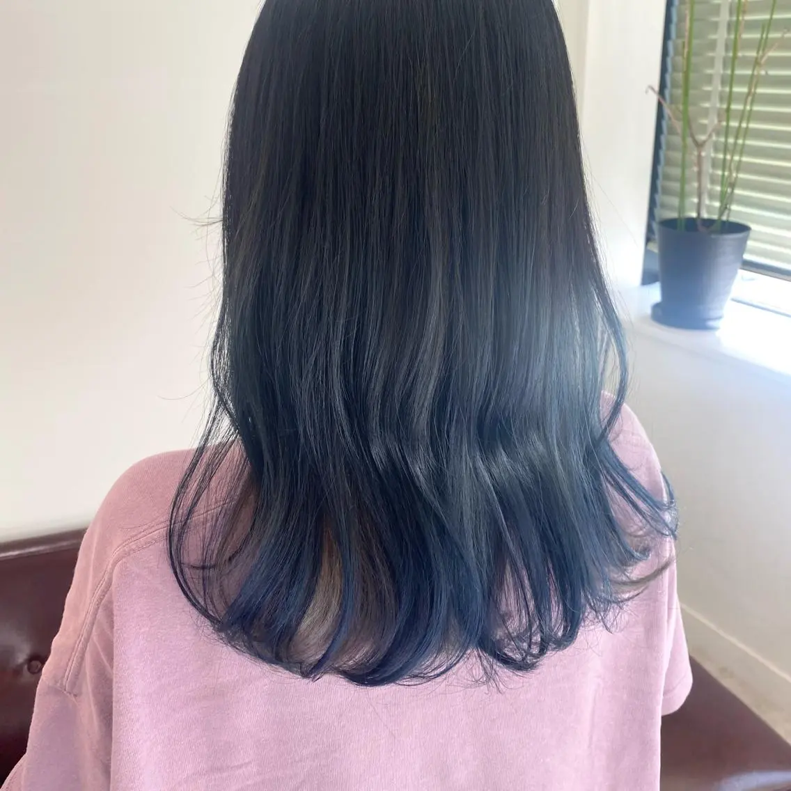 セミロング ヘアカラー トリートメント 吉原 みえのヘアスタイル