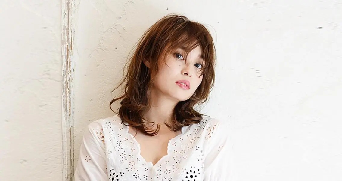 セミロング 自宅での再現性👌 溝の口/中裕樹のヘアスタイル