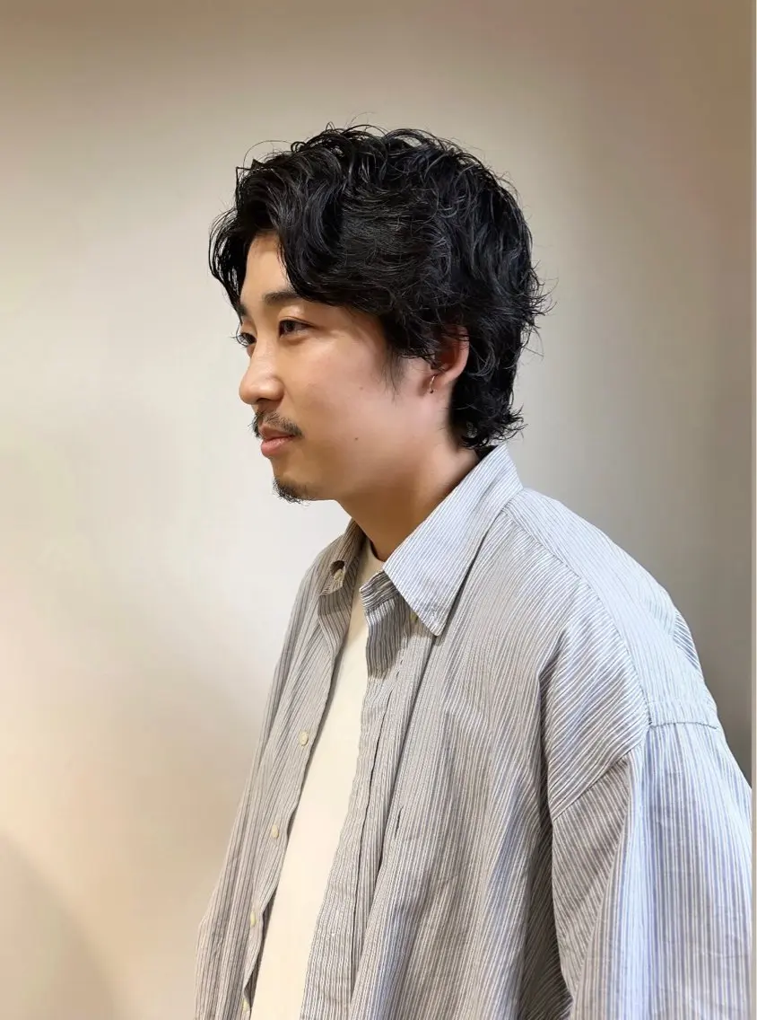 メンズ メンズパーマ 高橋 かなのヘアスタイル
