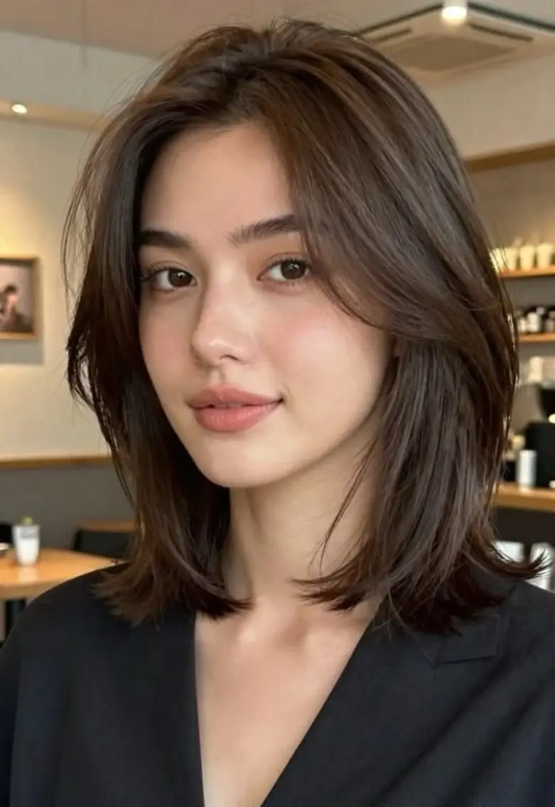 ミディアム ミディアム･ショート 特化 COA日向のヘアスタイル