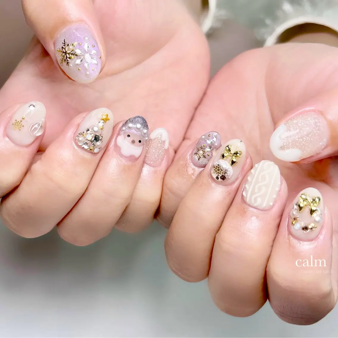 ネイル ハンドネイル calm 〔ｶｰﾑ〕のネイルデザイン