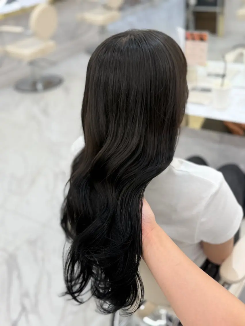ロング カラー ヘアアレンジ グレージュ 髪質改善 ヘアカラー 韓国ヘア🇰🇷艶 カラー/sakuraのヘアスタイル